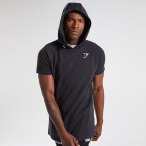 Gymshark Mens Short Sleeve Jacquard Pullover - Lrg